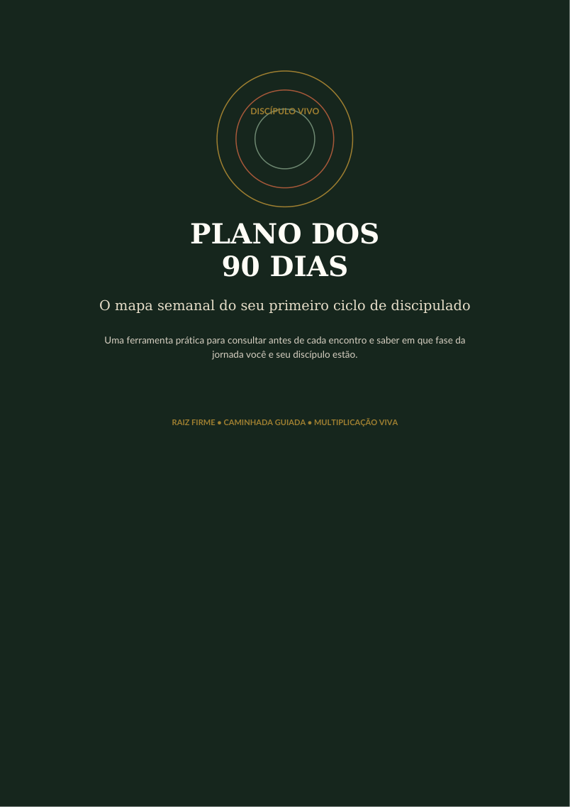 Capa do Plano dos 90 Dias